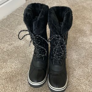 Used, slight scuffing around the toe, no box